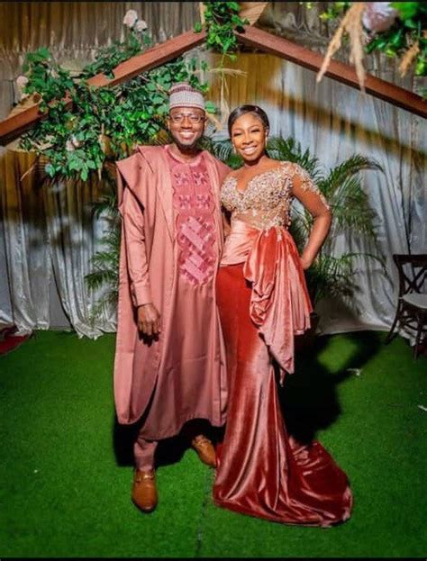 Nigerian Couple Wedding Outfit Etsy