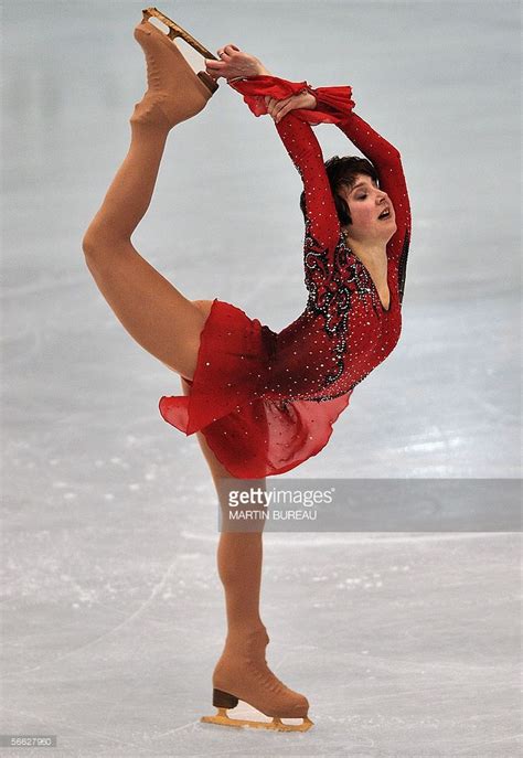 Defending Champion Russias Irina Slutskaya Performs In The Ladies Free