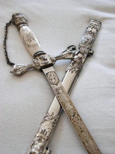 Antique Knights Templar Sword Ebay
