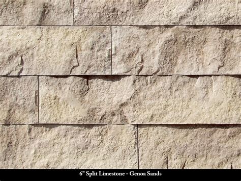 Coronado Stone Products 6in Split Limestone