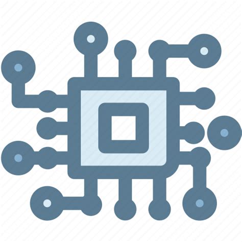 Circuit Computer Digital Tech Technology Icon Download On Iconfinder