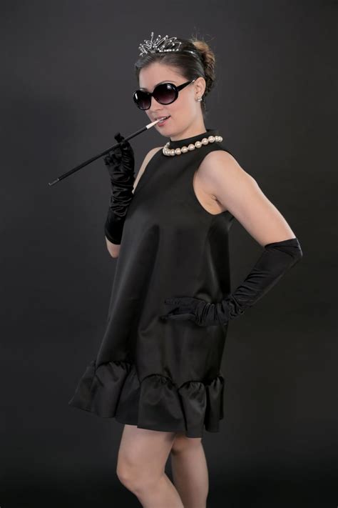 Holly Golightly Easy Black Dress Halloween Costumes