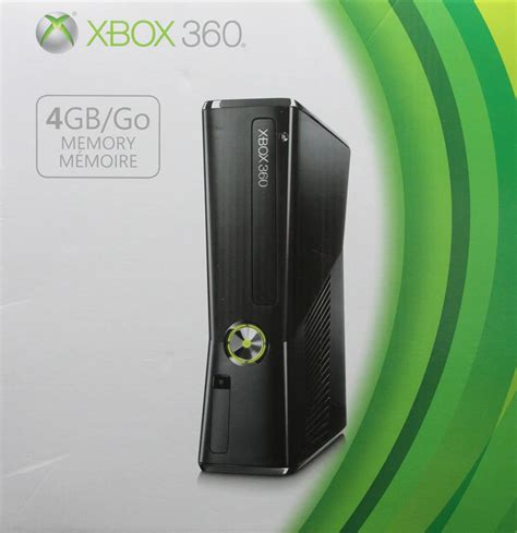 Microsoft Xbox 360 S 4gb System Video Games