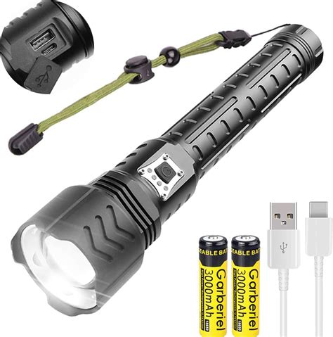 Wholefire Xhp Lampe De Poche Led Ultra Puissante Lumens