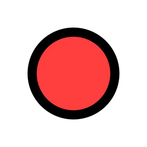 Red Dot Icon At Collection Of Red Dot Icon Free For