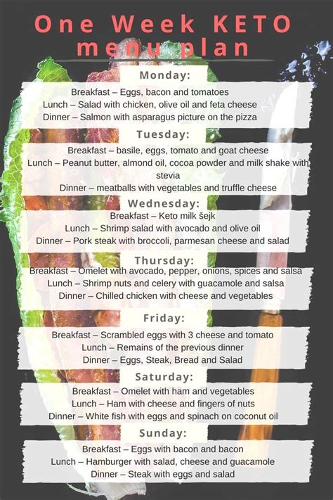 Simple Printable Meal Plans To Help You Lose Weight Diet Meal Plan To