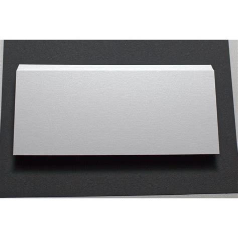 Crystal Metallic 105c 4x925 No10 Flat Cards 50 Pack