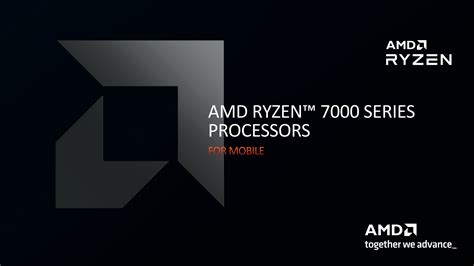 Amd Ryzen™ 7000 Series Mobile Jajaran Prosesor Terbaru Amd Untuk