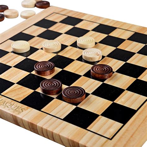 Draughts Set Wooden Board Game