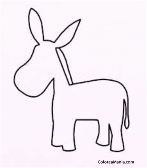 Siluetas de animales para colorear - 1000 dibujos
