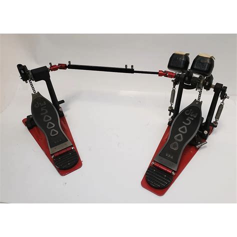 Used Dw 5000 Series Double Double Bass Drum Pedal Guitar Center
