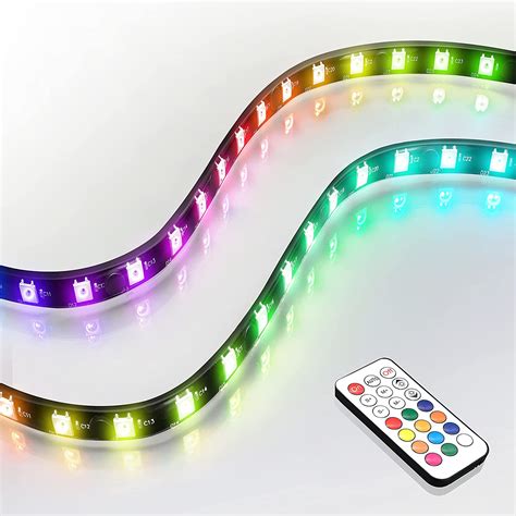 Ezdiy Fab Addressable Rgb Led Strips With Magnet For Pc Casewith