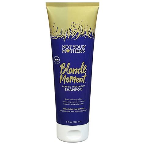 Not Your Mothers Blonde Moment Shampoo Purple Treatment 8 Fl Oz