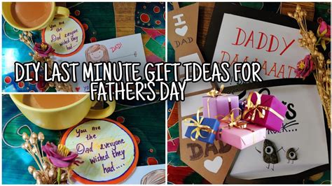 — is about to throw it out there: DIY LAST MINUTE GIFT IDEAS FOR FATHER'S DAY 🥳 - YouTube