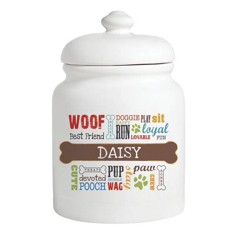 Custom Personalization Solutions Multi Colored Personalized Dog Words