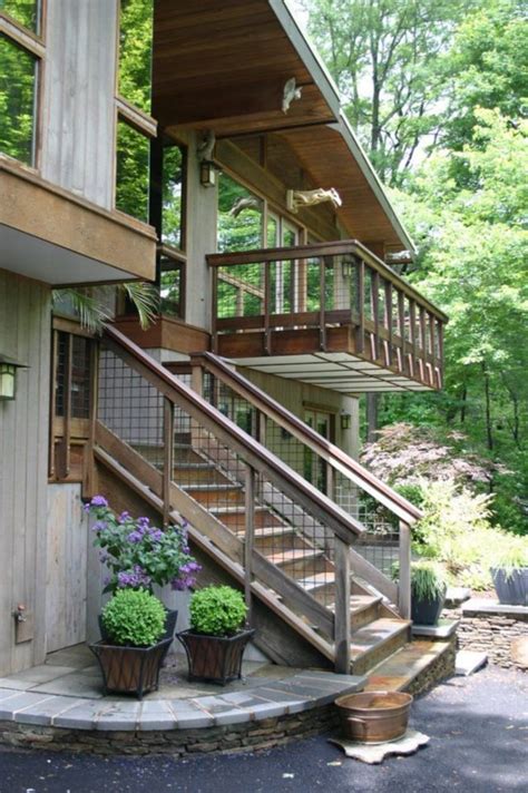 Attractive Outdoors Stair Design Concepts For The Exterior Of Your