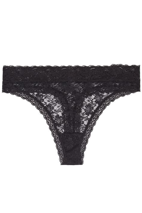 Black Lace Thong Save Up To 19
