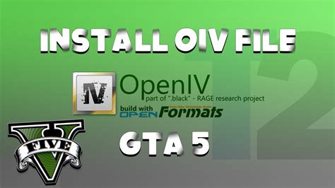 The Easy Way To Install Oiv File Mods Gta 5 Youtube