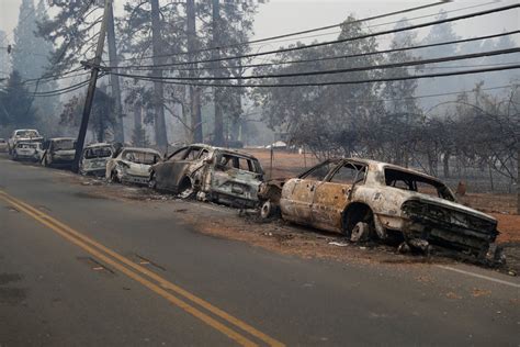 Incendiary Photos Show The Damage In Paradise A Town That A California