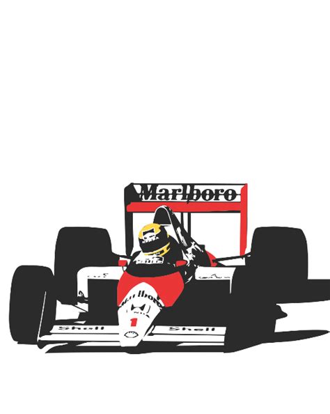 Collection Of Ayrton Senna S Vector Png Pluspng