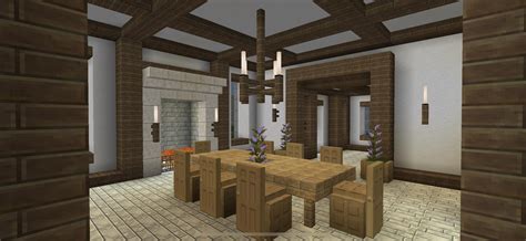 Dining room. : r/Minecraft
