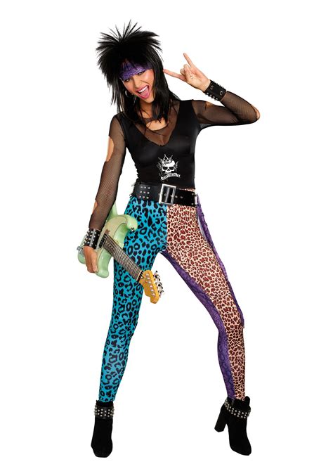 Womens Hair Band Rocker Costume Ebay