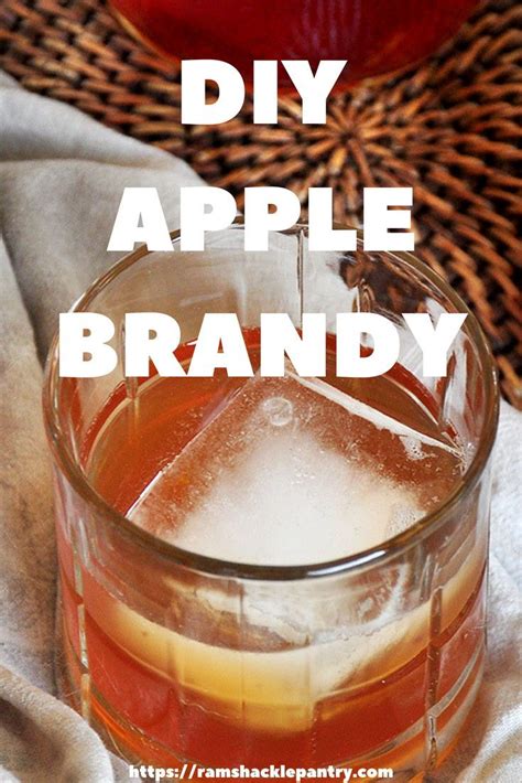 Holiday Homemade Apple Brandy Recipe Brandy Recipe Apple Brandy