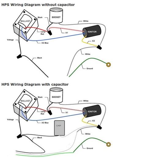 Ge hid ballast wiring diagram wiring diagrams schema. 400w Metal Halide Ballast Wiring Diagram