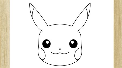 How To Draw Pikachu Face Easy Como Desenhar O Pikachu FÁcil