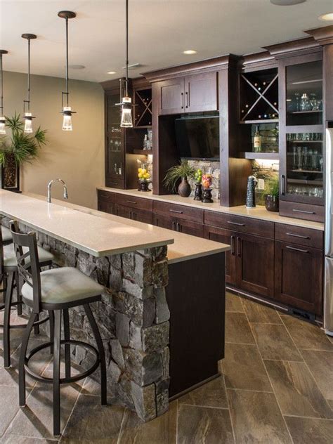 Kitchen bar home design ideas, pictures, remodel and decor. 30 Stylish Contemporary Home Bar Design Ideas | Kitchen ...