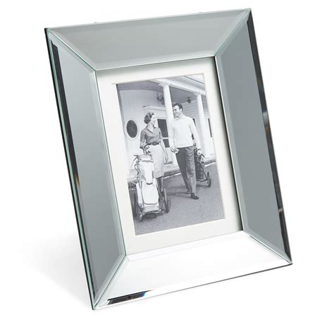 Mirror Bevelled Photo Frame H25cm X W20cm Departments Diy At Bandq