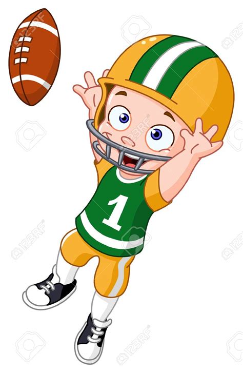 Kid Football Player Clipart Free Download On Clipartmag