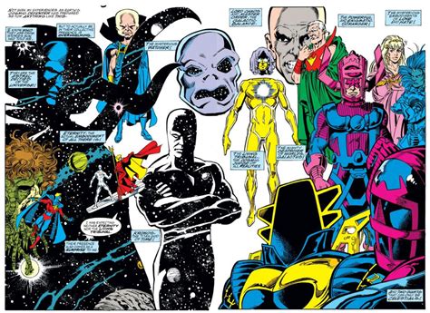 A Whos Who Of Marvel Cosmic Entities Marvel Comics Comics Marvel