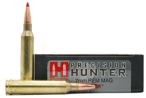 Hornady Precision Hunter 7mm Remington Magnum 162gr Eld X Ammo 20