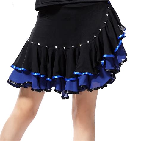 Ladies Latin Dance Skirts Performancepractice Cha Dress Aliexpress