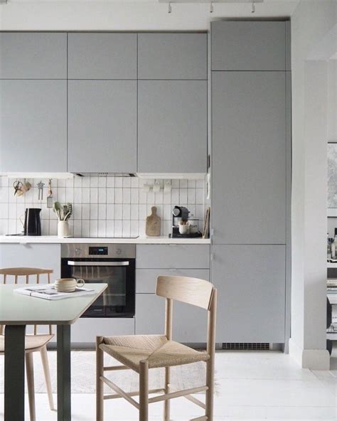 Kitchen uncategorized staggering walllours that go with grey. Grey IKEA kitchen with Veddinge cupboards. My top ten tips ...