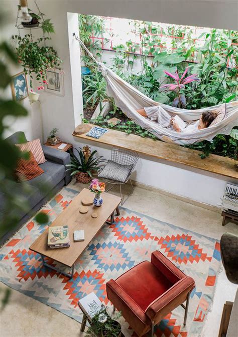29 Coziest Indoor Hammock Ideas For Your Relaxing Homemydesign
