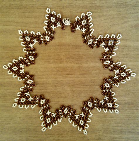 Free Pattern For Necklace Petra Beads Magic