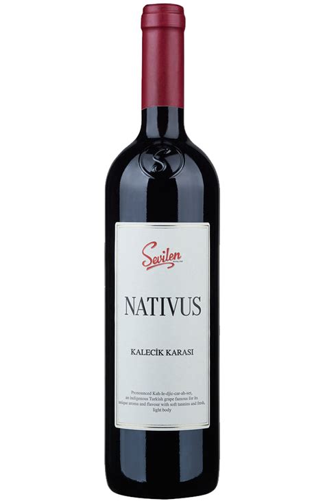 Buy Sevilen Nativus Kalecik Karasi Turkish Red Wine At Hic