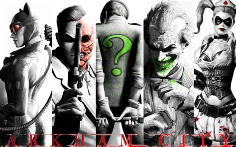 We did not find results for: Batman: Arkham City Harley Quinn Joker Riddler Two Face ...