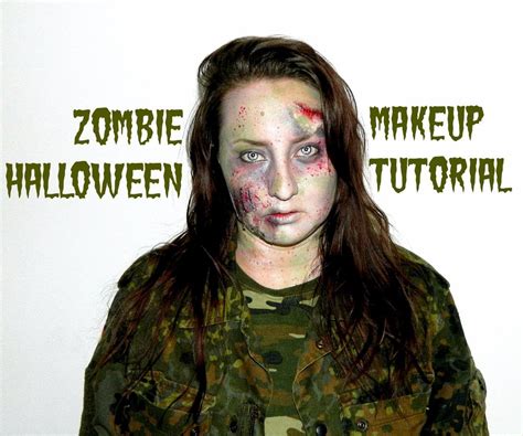 ZOMBIE Halloween Makeup Tutorial | Zombie halloween makeup, Halloween makeup, Halloween tutorial