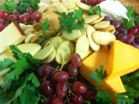 Cheese And Grape Platter Catering Menu Giulianos Italian