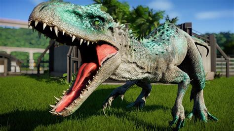 Packed with every piece of downloadable content available, jurassic world evolution: Indominus Rex vs Giganotosaurus, Spinosaurus, T Rex ...