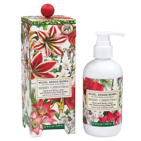 Michel Design Merry Christmas Hand And Body Lotion Peters Of Kensington