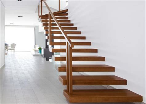 Minimalist Modern Wooden Staircase Designs Floating Stairs With Glass