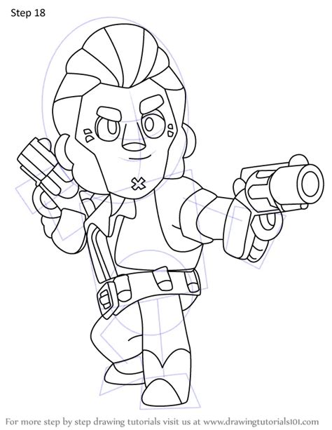 Colt Brawl Stars Coloring Pages Images And Photos Finder