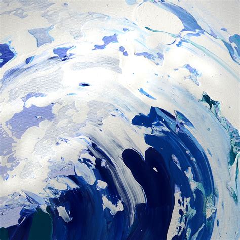 Challenge Wave Abstract Painting Abstract Paintings