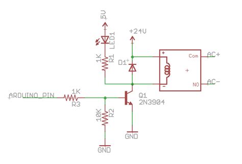 24vdc Coil Relay Schematic General Electronics Arduino Forum