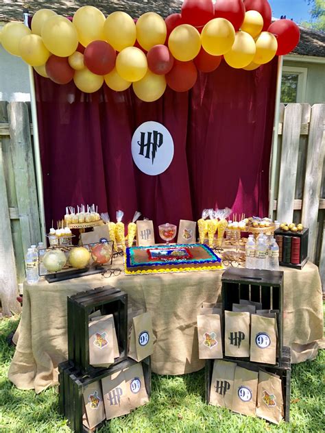 Read on for tips about venues, decor, invitations, and more to set the mood and charm your guests with the wonderful world of harry potter. Harry Potter Birthday Party: Amazon Essentials - Amber Likes