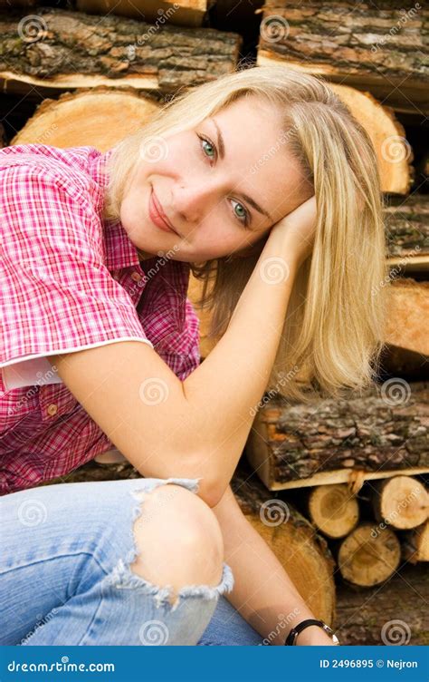 Beautiful Country Girl Stock Image Image Of American 2496895